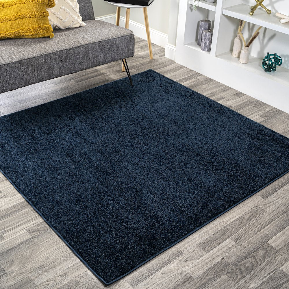 Haze Solid Low-Pile Area Rug