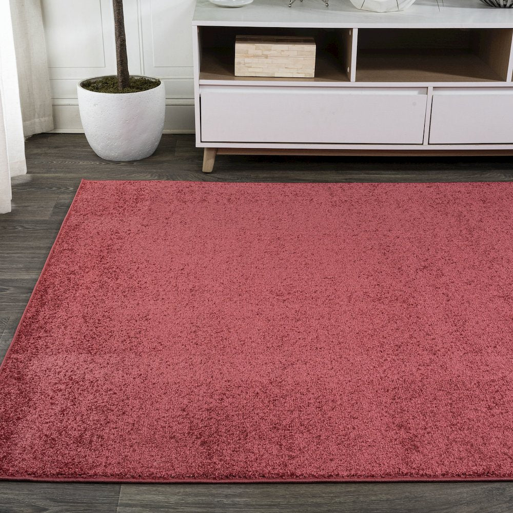 Haze Solid Low-Pile Area Rug