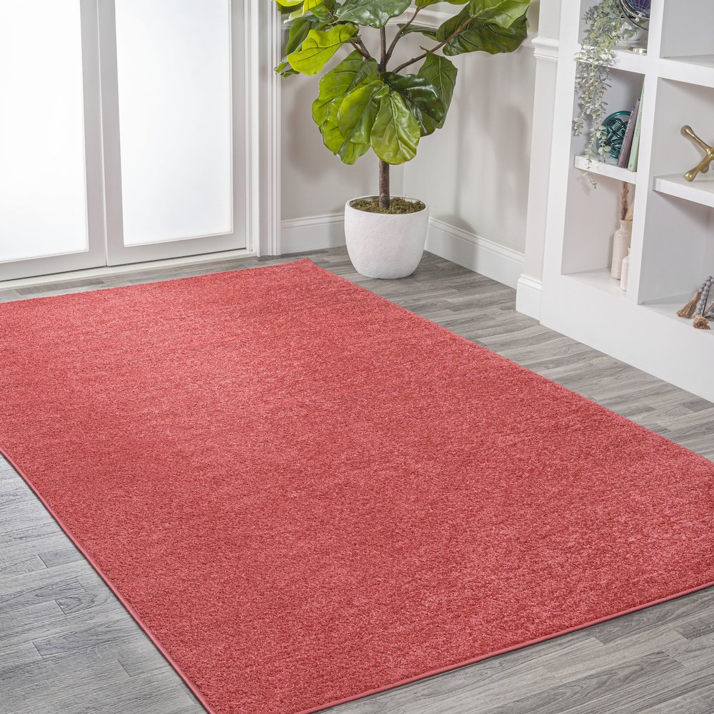 Haze Solid Low-Pile Area Rug
