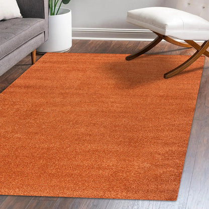 Haze Solid Low-Pile Area Rug