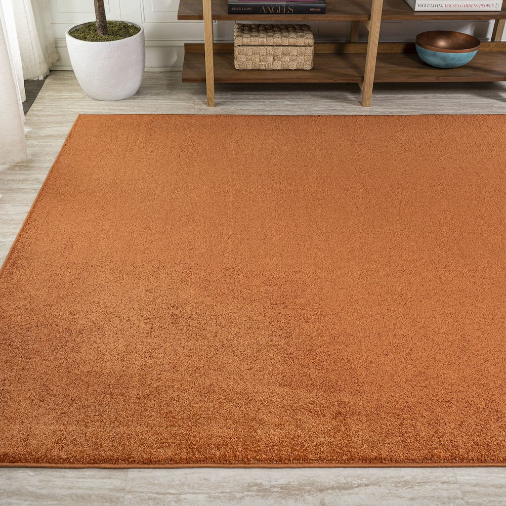 Haze Solid Low-Pile Area Rug