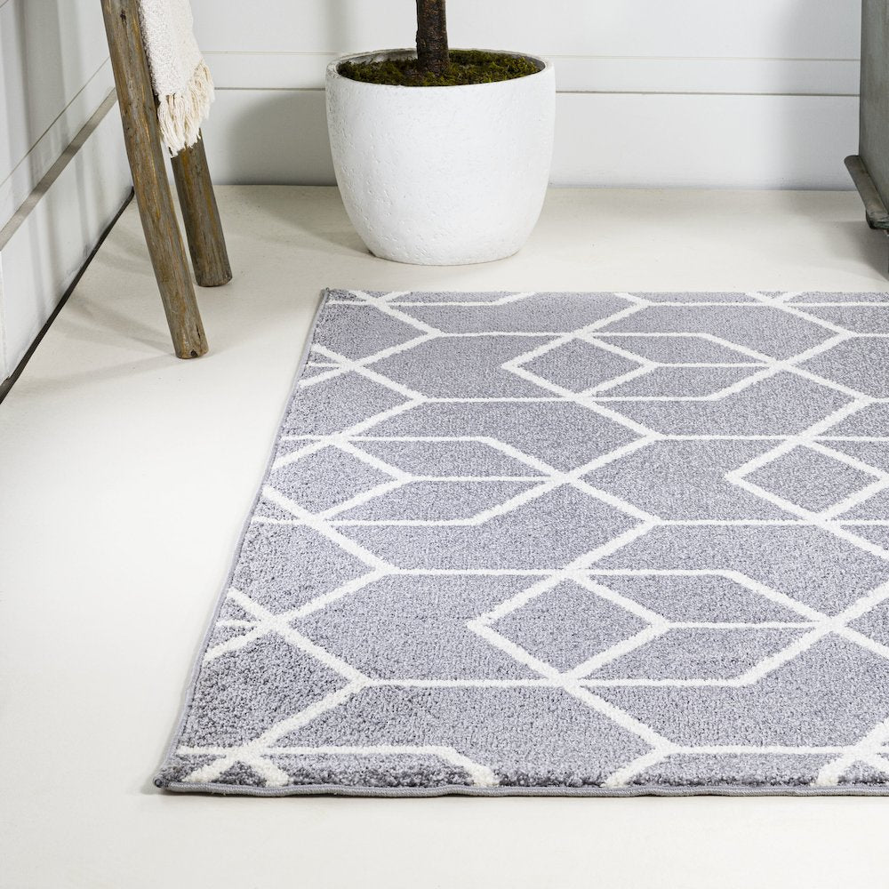 Haze Solid Low-Pile Area Rug