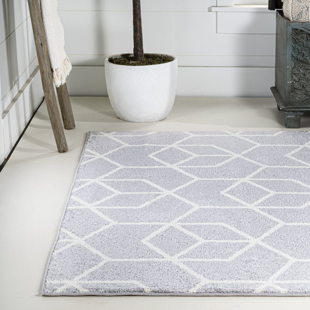 Haze Solid Low-Pile Area Rug