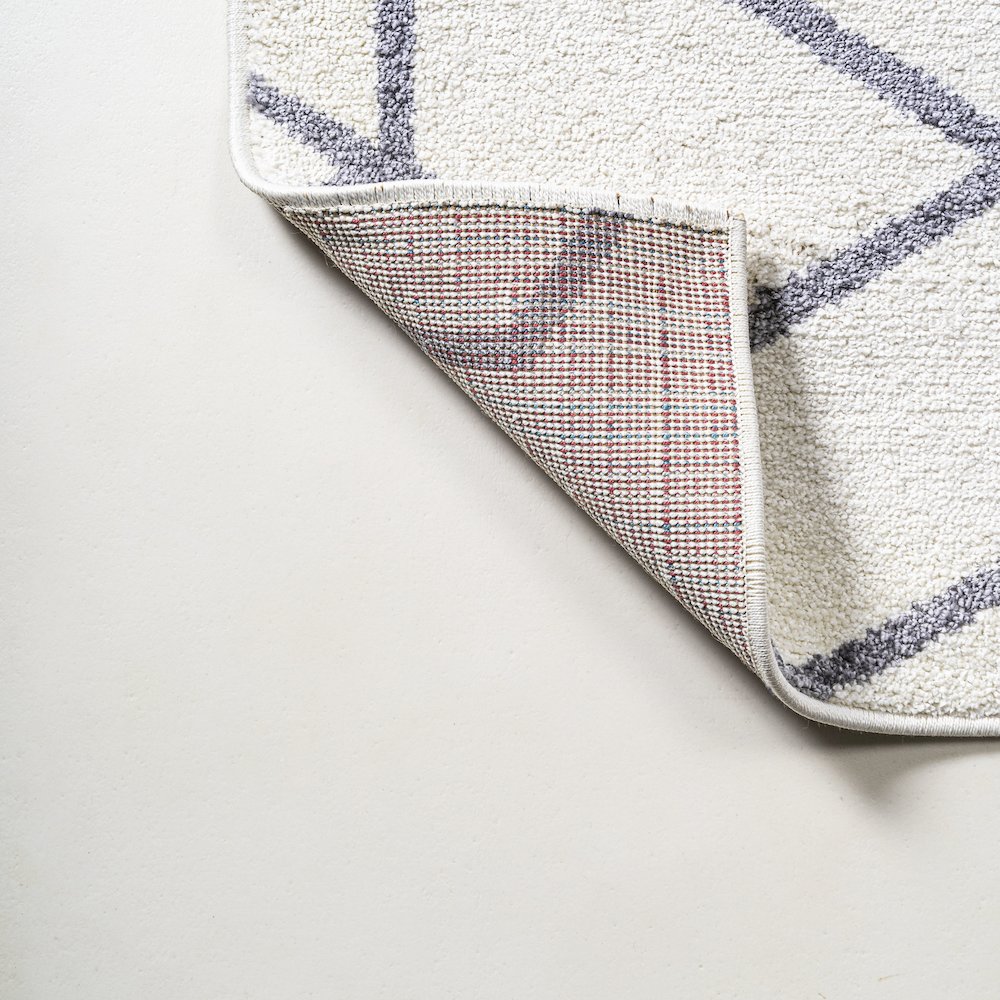 Tumbling Blocks Modern Geometric Area Rug