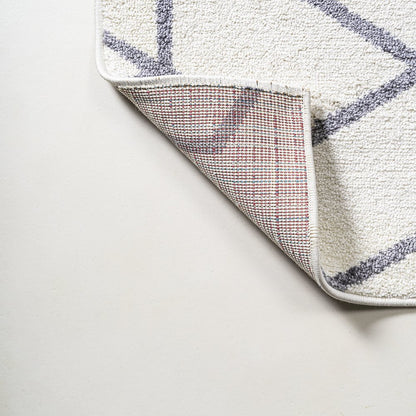 Tumbling Blocks Modern Geometric Area Rug