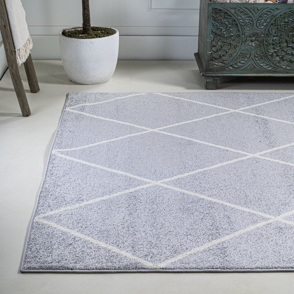 Haze Solid Low-Pile Area Rug