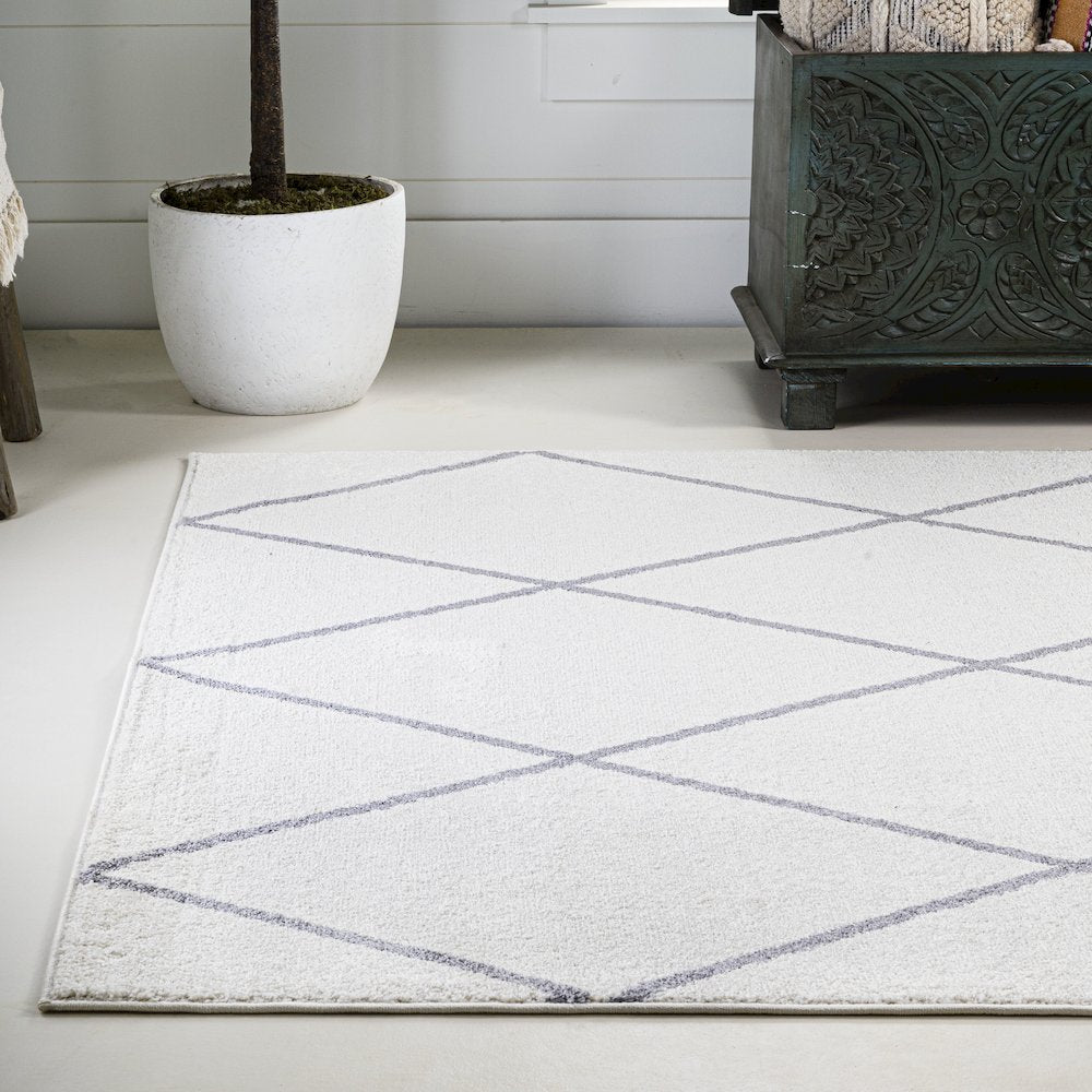 Haze Solid Low-Pile Area Rug