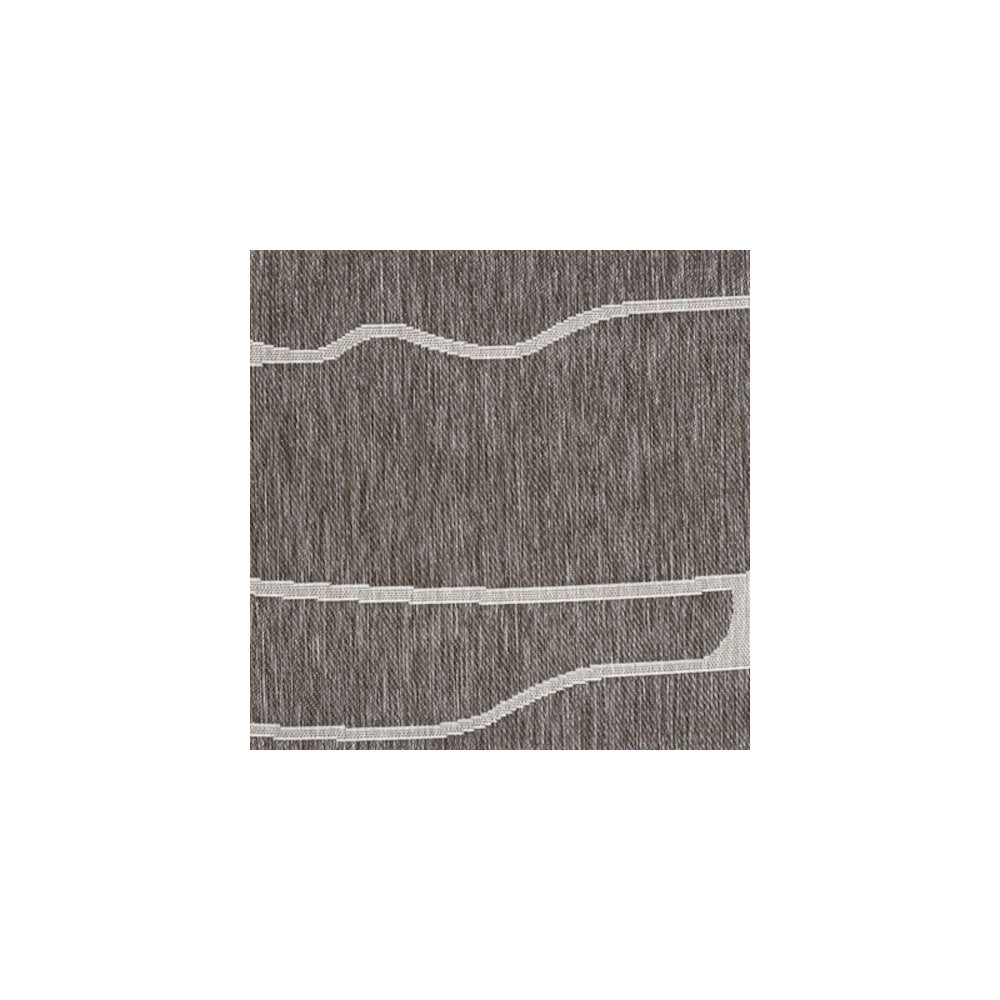 Jasper Modern Rustic Abstract LightIndoor/Outdoor Shaped  Rug