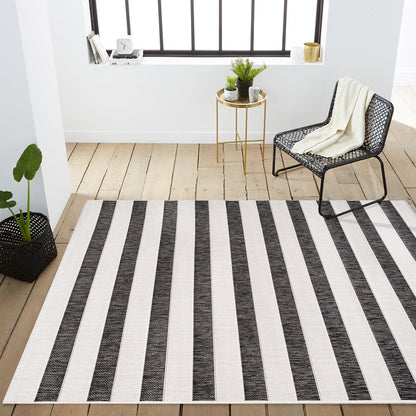Aveiro Wide StripeIndoor/Outdoor  Rug