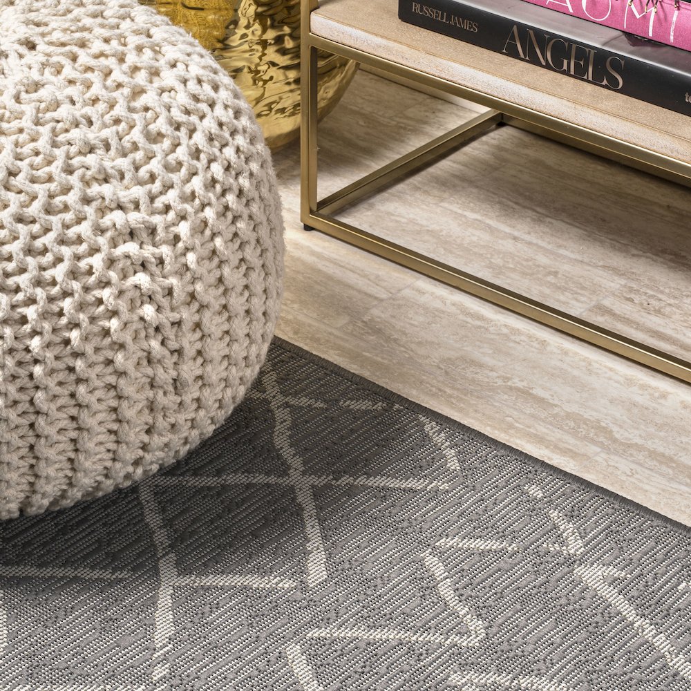 Madaba Moroccan Trellis Indoor/Outdoor Area Rug