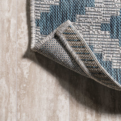 Sintra Diamond Tribal Indoor/Outdoor Area Rug