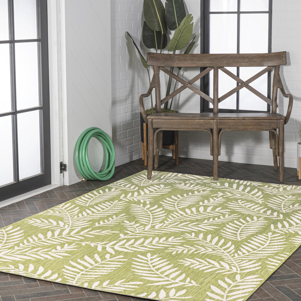 Nevis Palm Frond Indoor/Outdoor Area Rug