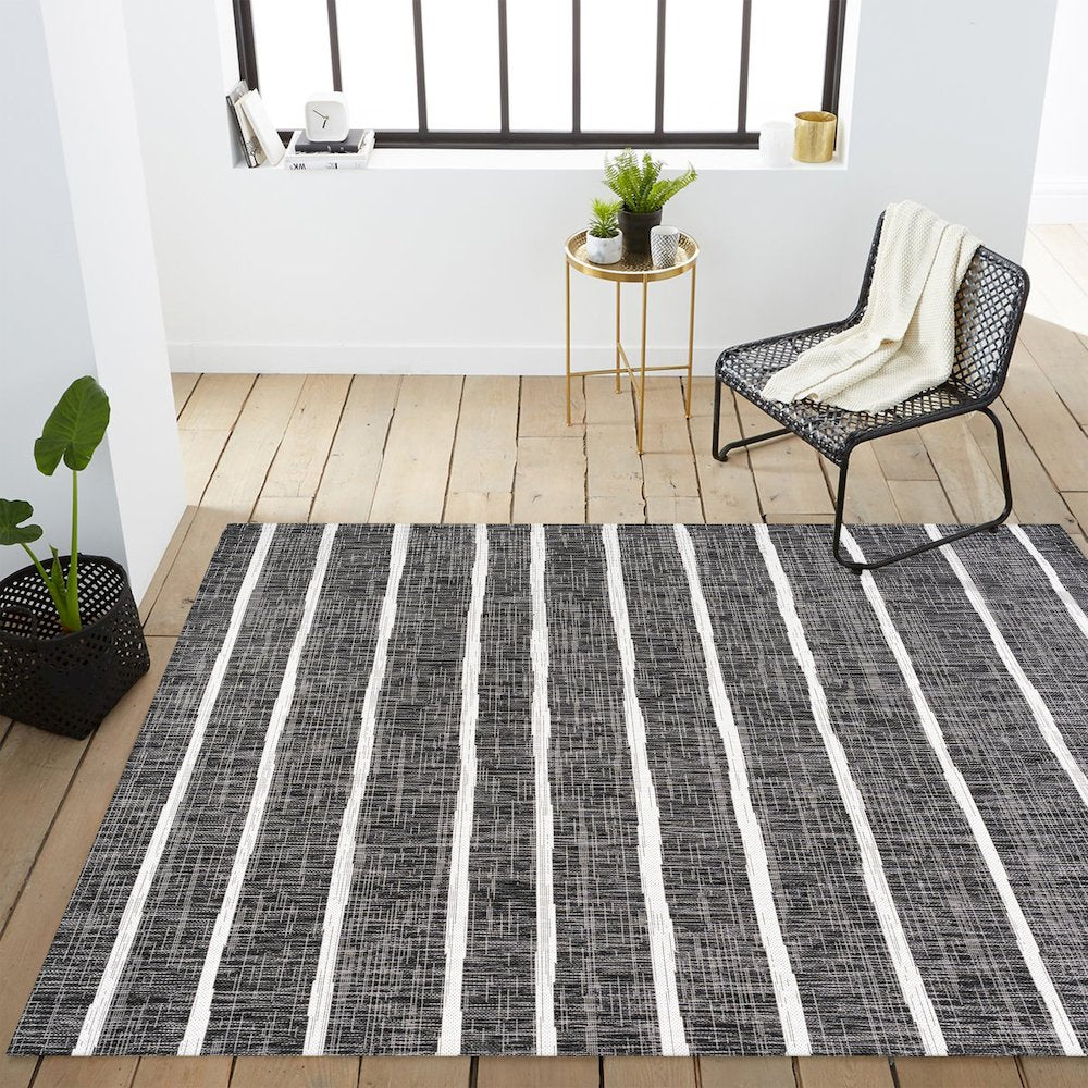 Colonia Berber StripeIndoor/Outdoor  Rug
