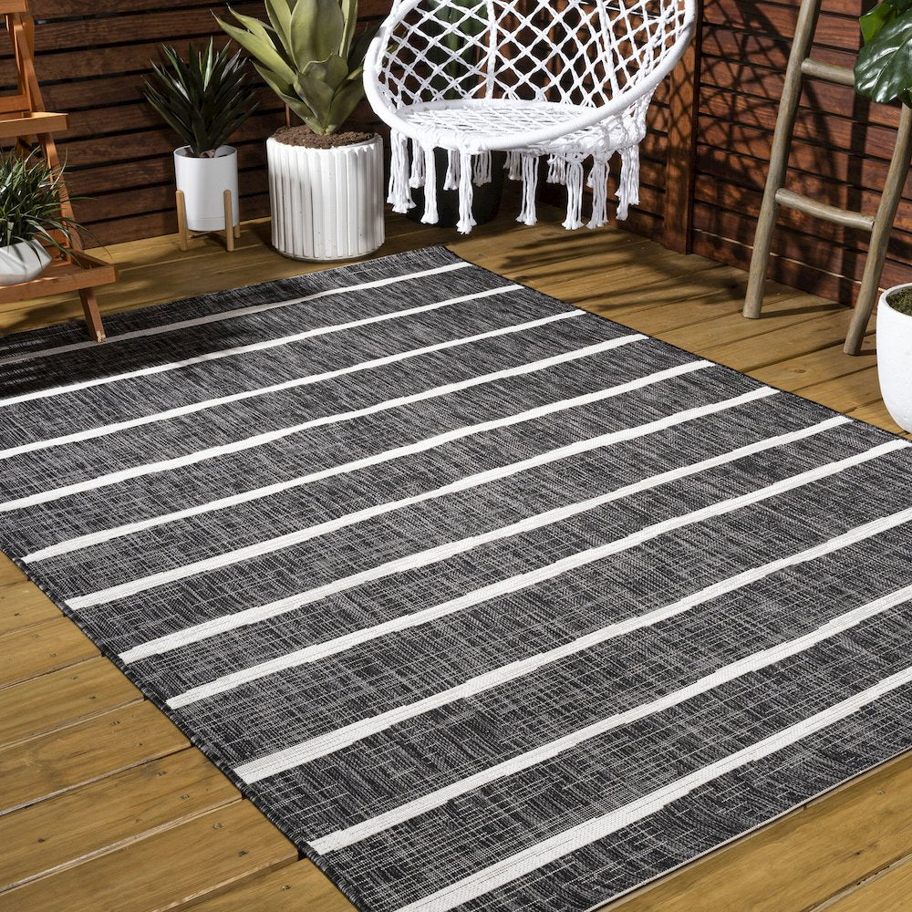 Colonia Berber StripeIndoor/Outdoor  Rug