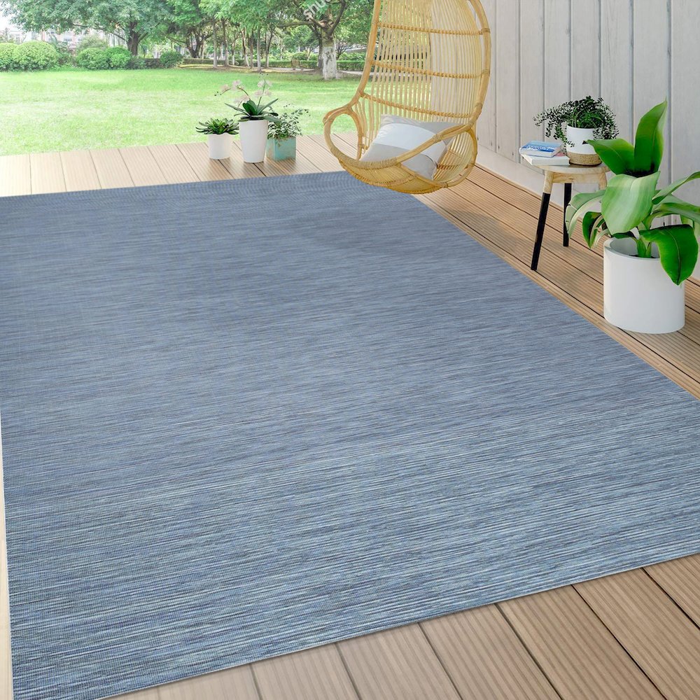 Ethan Modern Flatweave Solid Area Rug