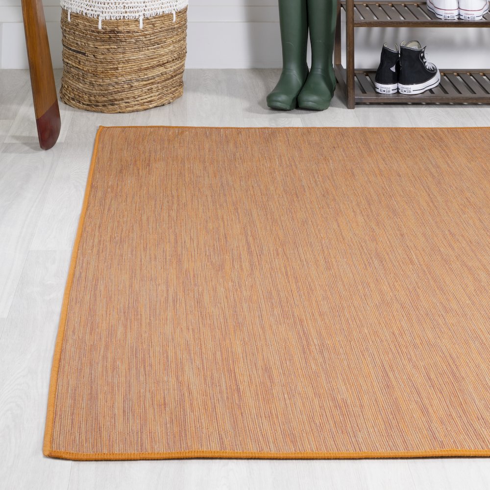 Ethan Modern Flatweave Solid Area Rug