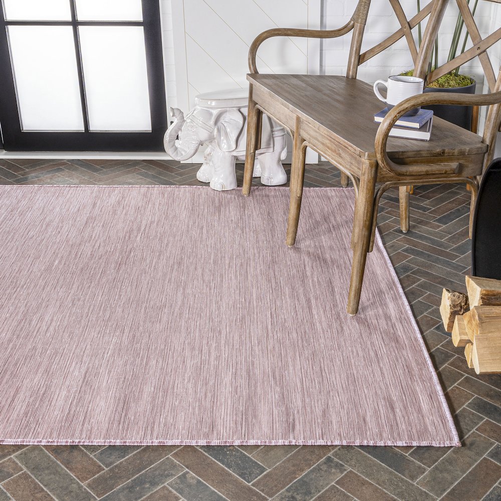 Ethan Modern Flatweave Solid Area Rug