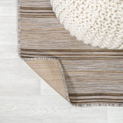Bo Modern Farmhouse Wide Stripe Area Rug