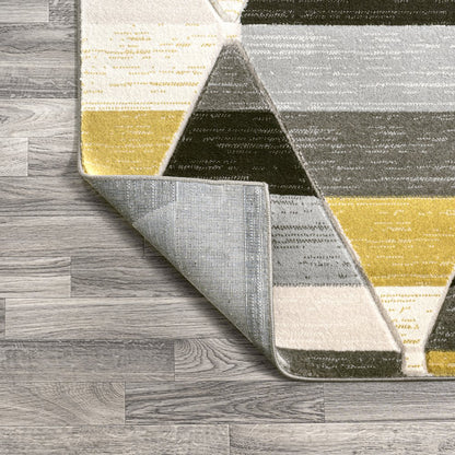 Kehoe Retro Diamonds Geometric Area Rug