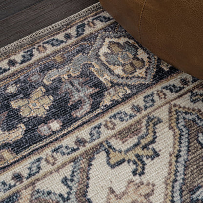 Cirali Ornate Large Medallion Machine-Washable Area Rug