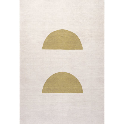 Luola Minimalist Geometric Machine Washable Area Rug