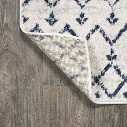 Moroccan Hype Boho Vintage Diamond Area Rug