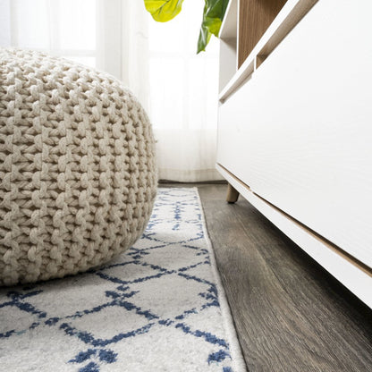 Moroccan Hype Boho Vintage Diamond Area Rug