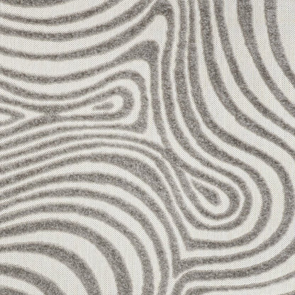 Maribo High-Low Abstract Groovy StripedIndoor/Outdoor  Rug
