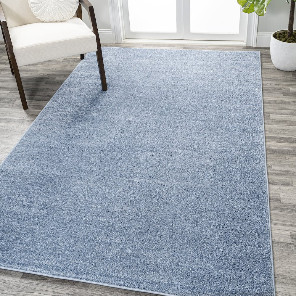 Haze Solid Low-Pile Area Rug