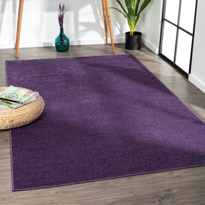 Haze Solid Low-Pile Area Rug