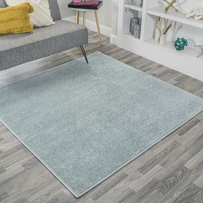 Haze Solid Low-Pile Area Rug