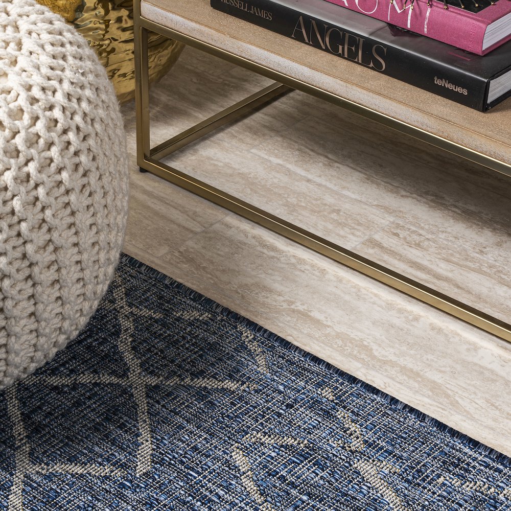 Madaba Moroccan Trellis Indoor/Outdoor Area Rug