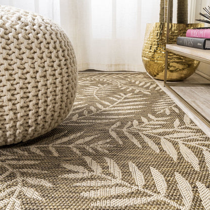 Nevis Palm Frond Indoor/Outdoor Area Rug