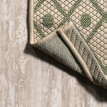 Boho Moroccan Indoor/Outdoor Area Rug
