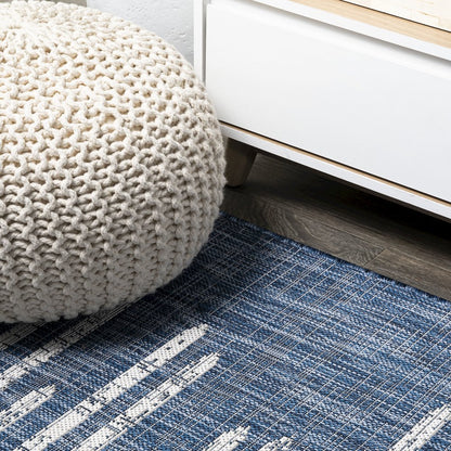 Zolak Berber Stripe Geometric Indoor/Outdoor Area Rug