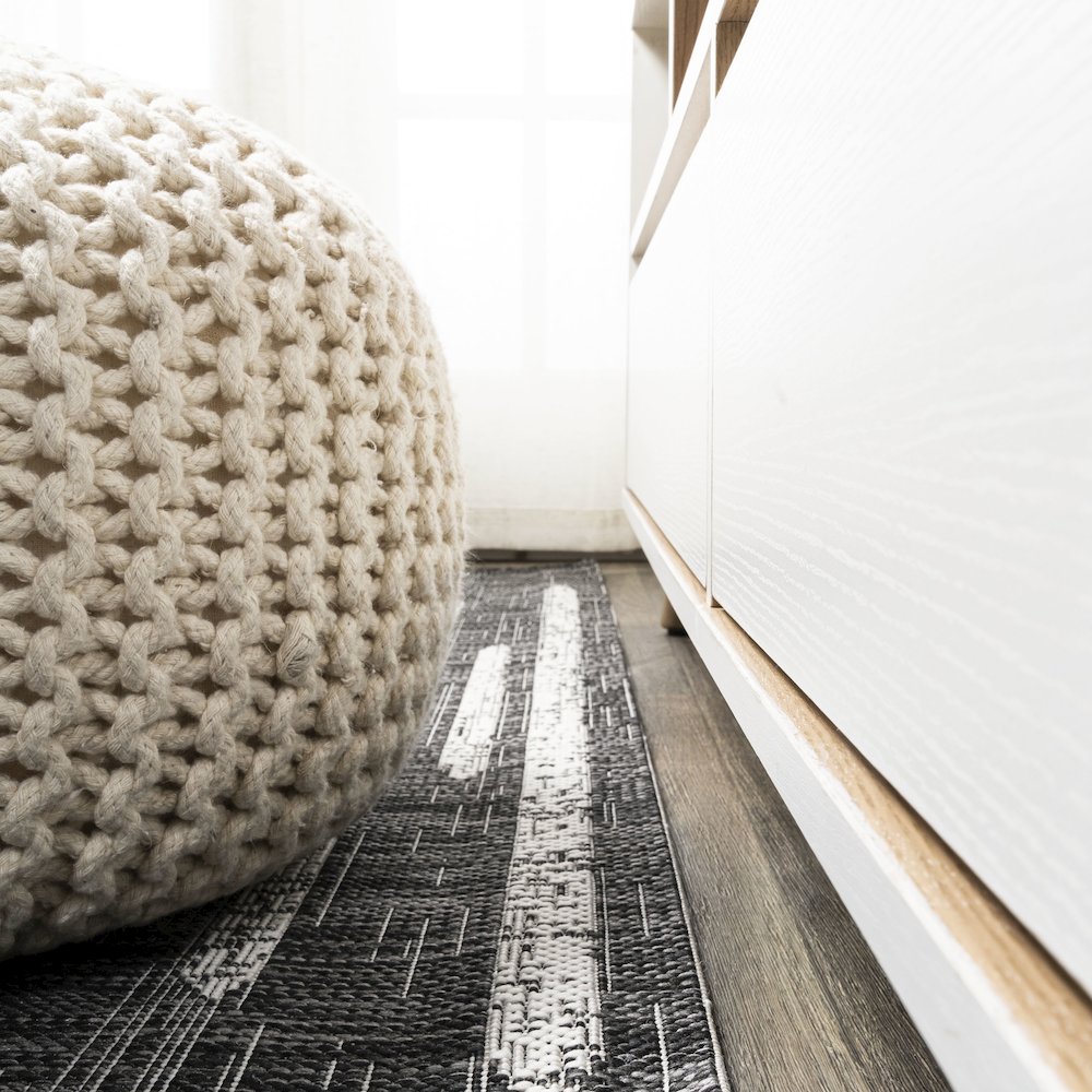 Zolak Berber Stripe Geometric Indoor/Outdoor Area Rug