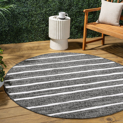 Colonia Berber Stripe  Indoor/Outdoor  Rug
