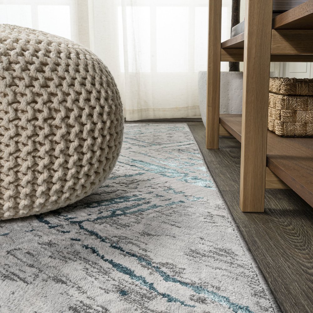 Slant Modern Abstract Area Rug