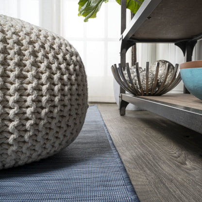 Ethan Modern Flatweave Solid Area Rug