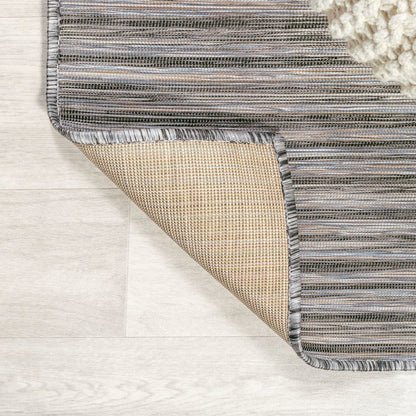 Finn Modern Farmhouse Pinstripe Area Rug