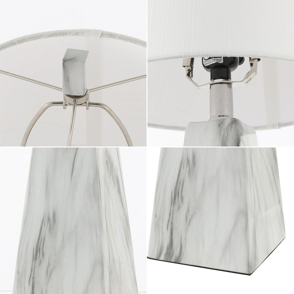 Owen Contemporary Resin Led Table Lamp