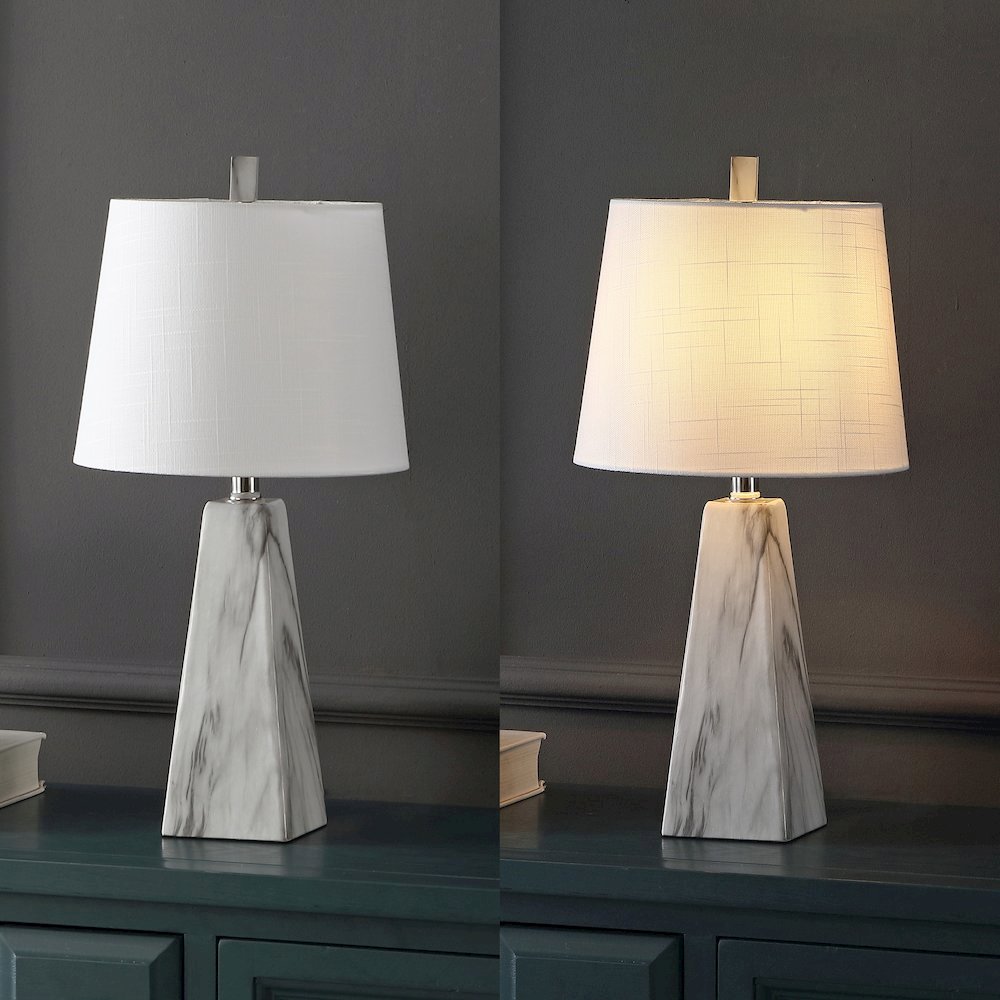 Owen Contemporary Resin Led Table Lamp