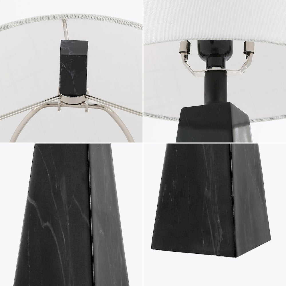Owen Contemporary Resin Led Table Lamp