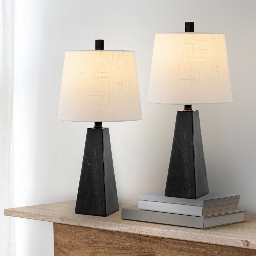 Owen Contemporary Resin Led Table Lamp