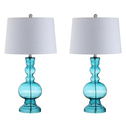 Genie Glass Led Table Lamp (Set Of 2)