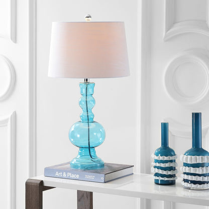 Genie Glass Led Table Lamp (Set Of 2)