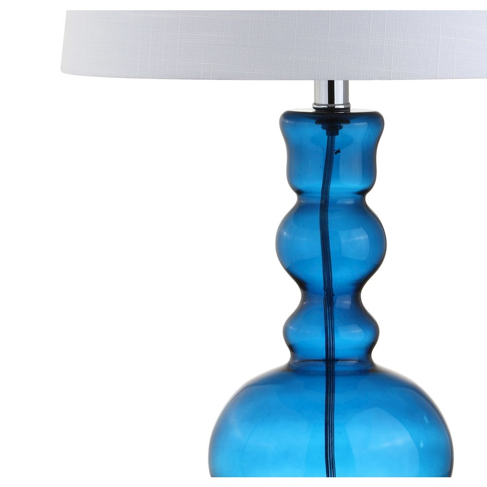 Genie Glass Led Table Lamp (Set Of 2)