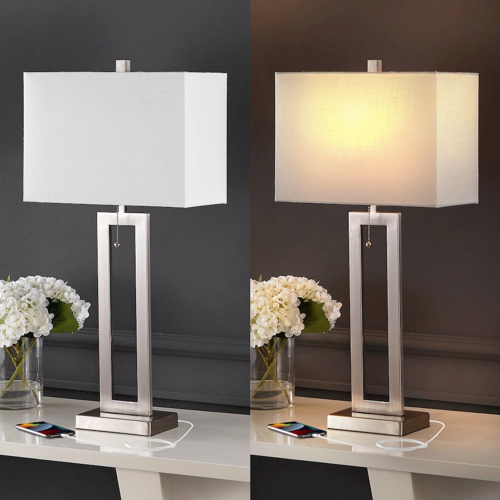 Sabrina Vintage Industrial Iron Led Table Lamp