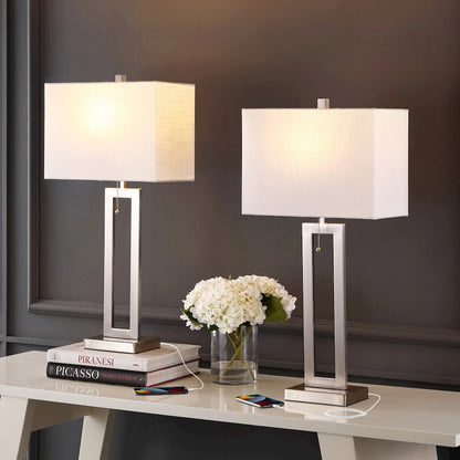 Sabrina Vintage Industrial Iron Led Table Lamp