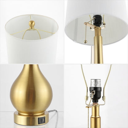 Tyler Modern Classic Gourd Iron Led Table Lamp